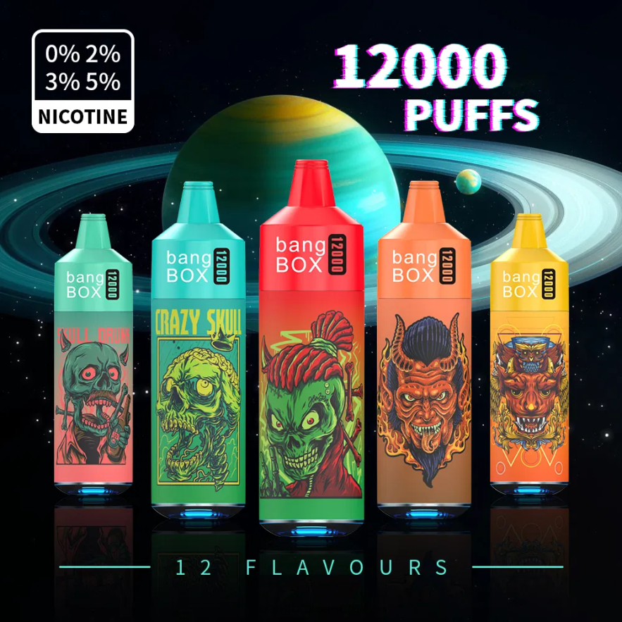 Bang Box Vape Review - Bang Box 12000 Puffs RGB Light Disposable B2VHZP37
