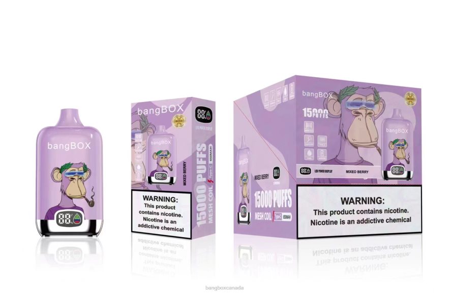 Bang Box Vape Review - Bang Box 15000 Puffs Mixed Berry B2VHZP41