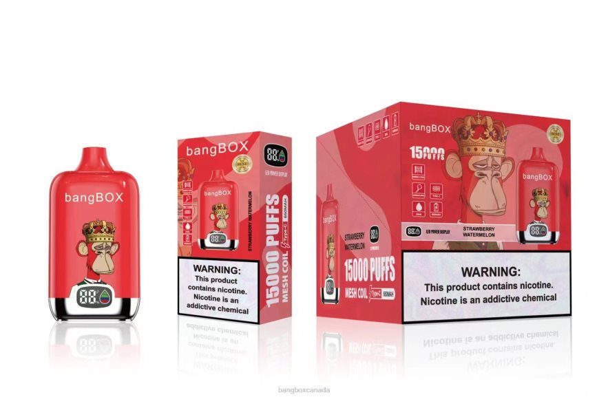 Vape Bang Box - Bang Box 15000 Puffs Strawberry Watermelon B2VHZP47