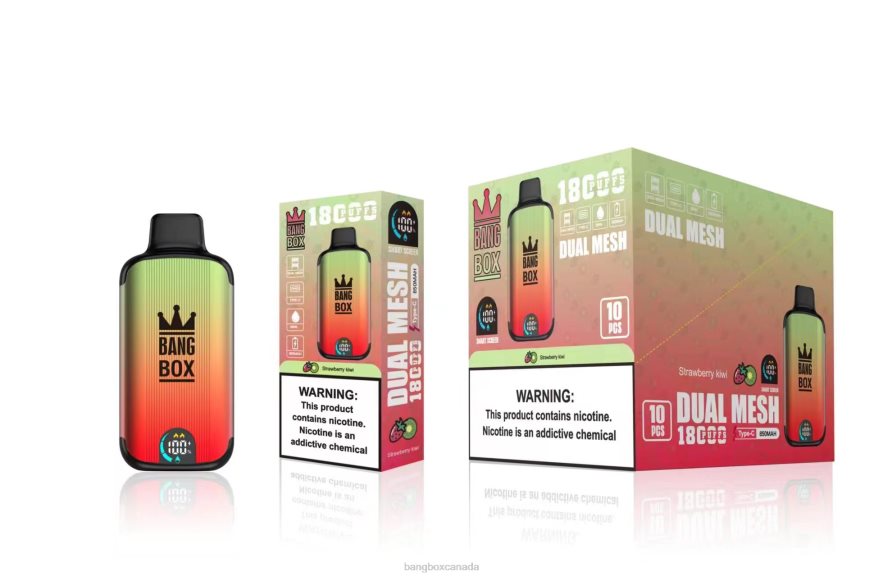 Bang Box Canada - Bang Box 18000 puffs Strawberry Kiwi B2VHZP92