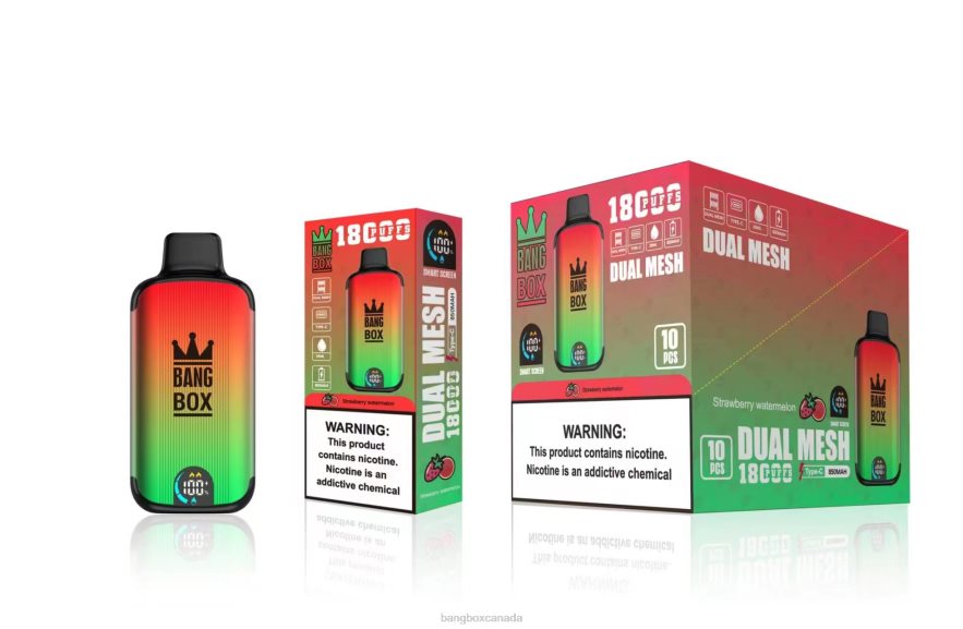 Bang Box Canada - Bang Box 18000 puffs Strawberry Watermelon B2VHZP88