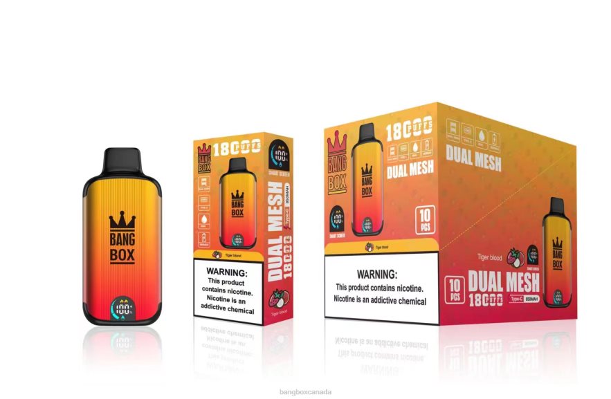 Bang Box Vape Price - Bang Box 18000 puffs Tiger Blood B2VHZP94