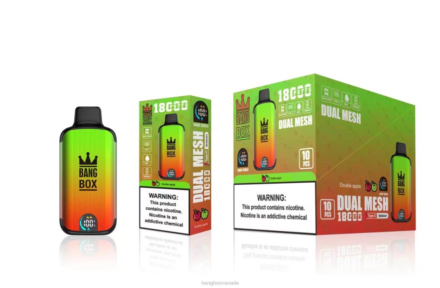 Bang Box Vape Review - Bang Box 18000 puffs Double Apple B2VHZP93