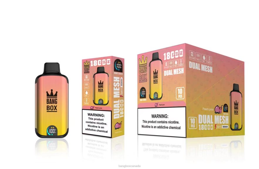 Vape Bang Box - Bang Box 18000 puffs Peach Juice B2VHZP91