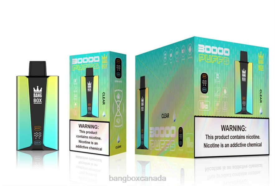 Bang Box Canada - Bang Box 30000 Puffs Smart Screen Clear B2VHZP76
