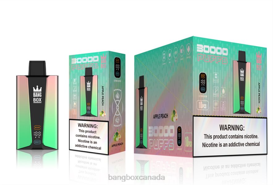 Vape Bang Box - Bang Box 30000 Puffs Smart Screen Apple Peach B2VHZP83