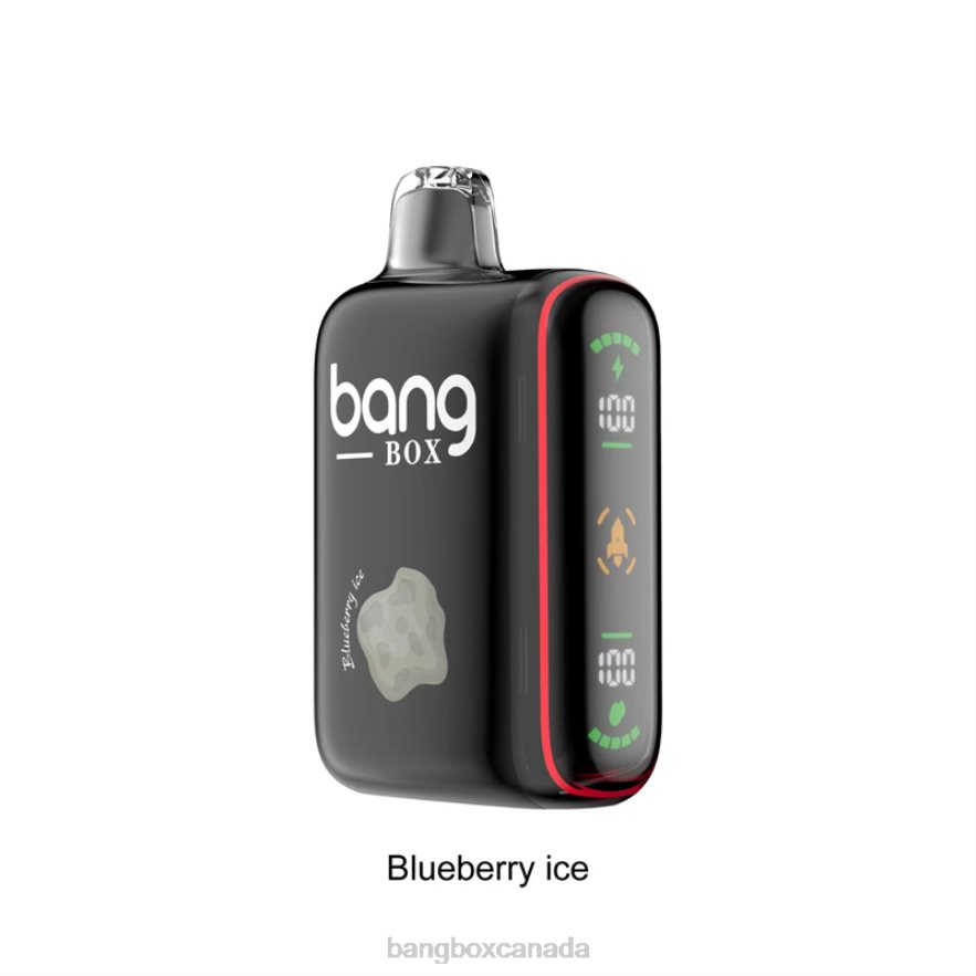 Bang Box Canada - Bang Box 9000-18000 Puffs Intelligent Power Display Blueberry Ice B2VHZP32