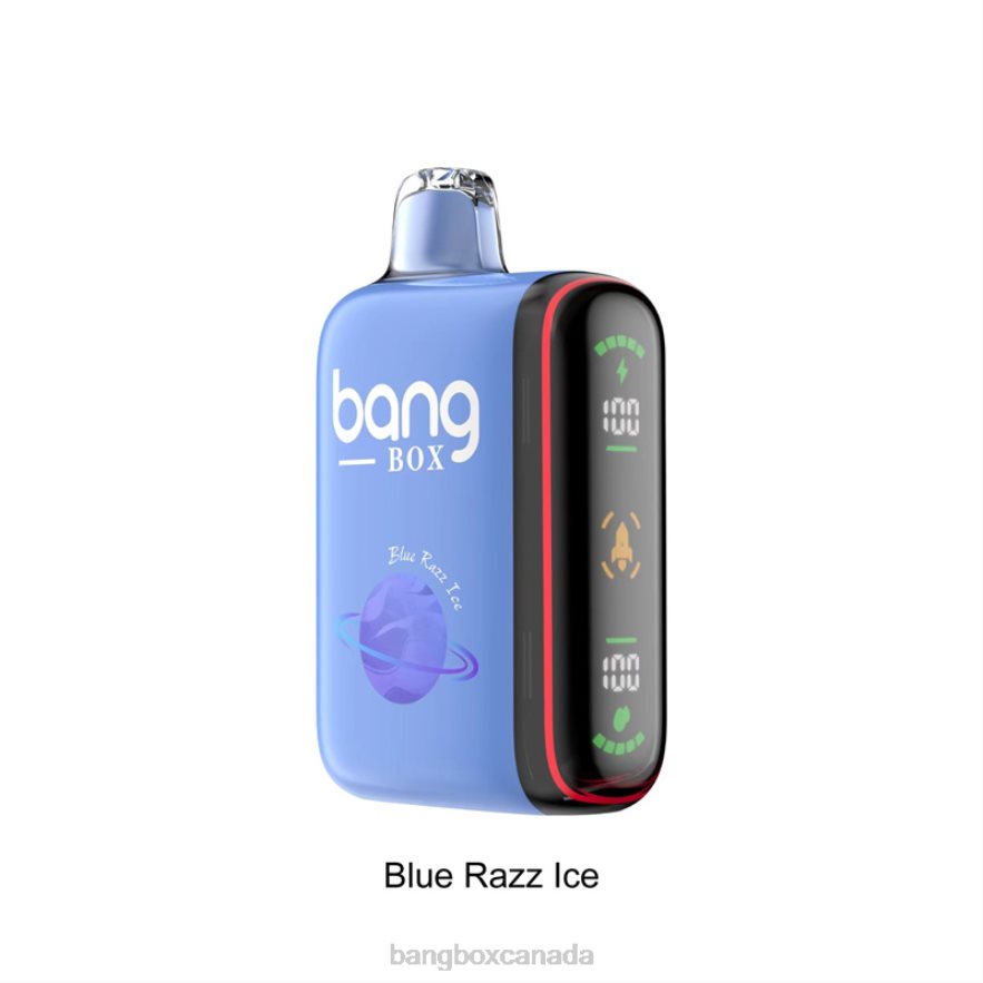 Bang Box Vape Price - Bang Box 9000-18000 Puffs Intelligent Power Display Blue Razz Ice B2VHZP26