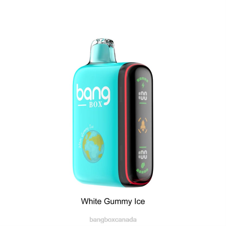 Bang Box Vape Price - Bang Box 9000-18000 Puffs Intelligent Power Display White Gummy Ice B2VHZP30