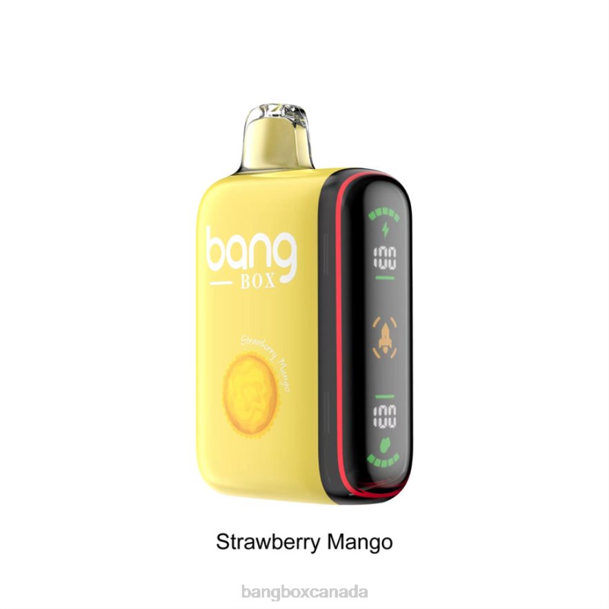 Vape Bang Box - Bang Box 9000-18000 Puffs Intelligent Power Display Strawberry Mango B2VHZP35