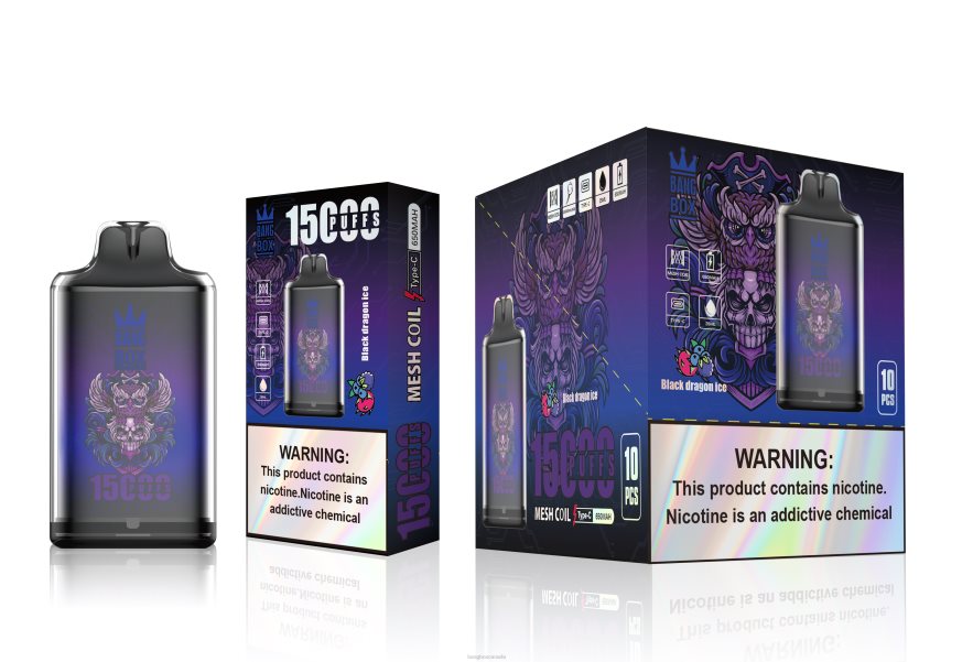 Bang Box Vape Price - Bang Box S1-15000 Puffs Black Dragon Ice B2VHZP110
