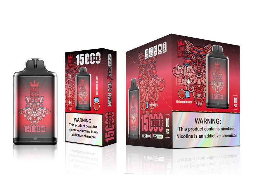 Bang Box Vape Price - Bang Box S1-15000 Puffs Watermelon Ice B2VHZP106