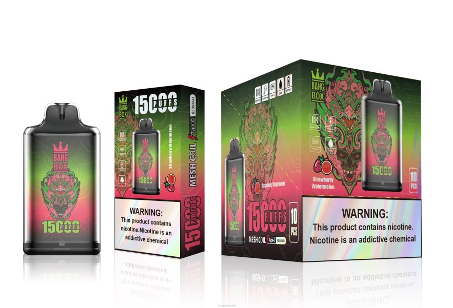Vape Bang Box - Bang Box S1-15000 Puffs Strawberry Watermelon B2VHZP103